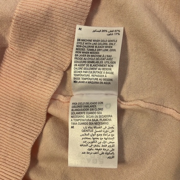 Karen Scott Cotton Viscose Nylon Blend Button Up Cardigan, Sz. L. - Picture 8 of 9